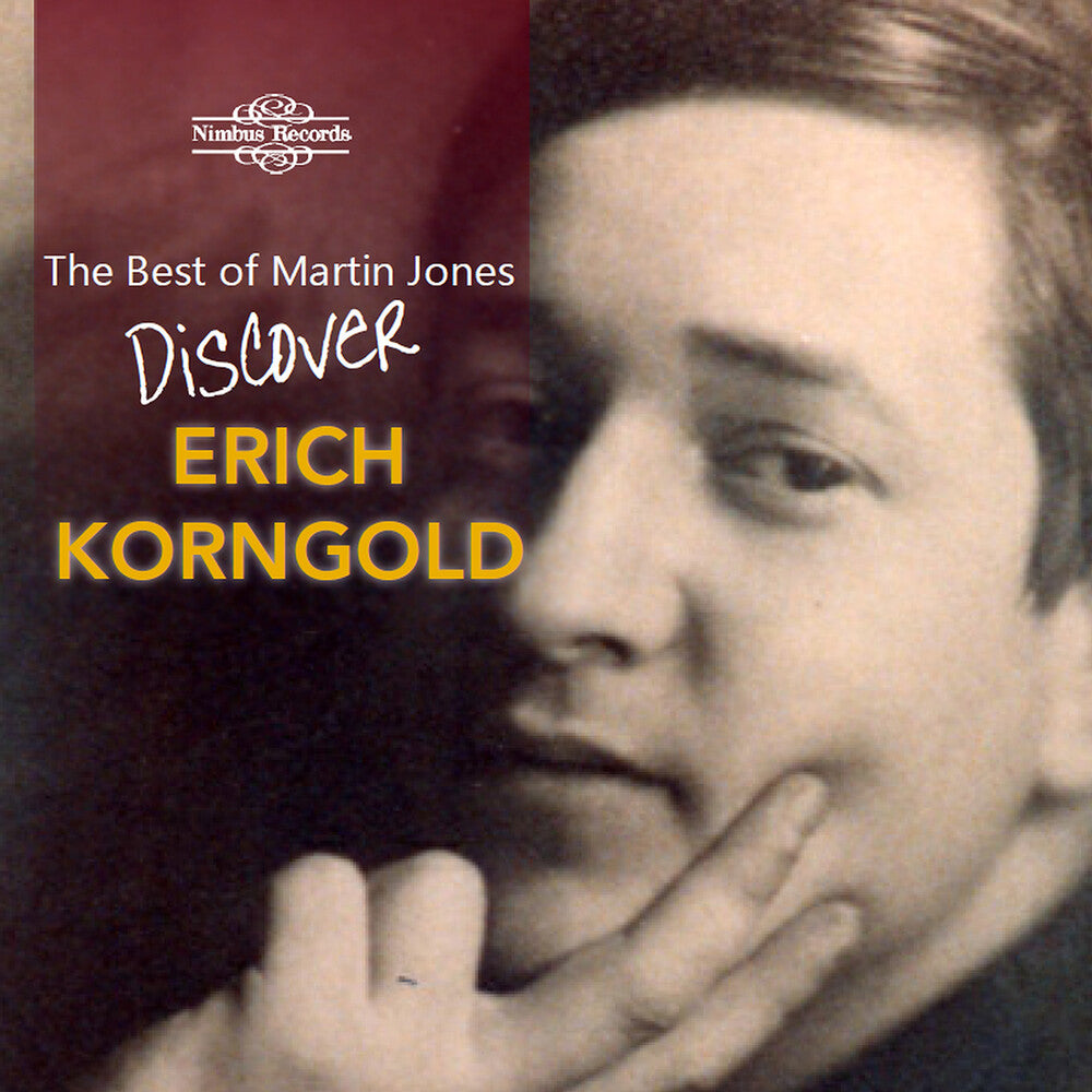 the album cover for Martin Jones - Best Of Martin Jones - Erich Korngold