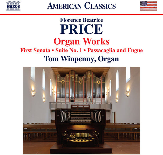 the album cover for Tom Winpenny - Price: Organ Works
