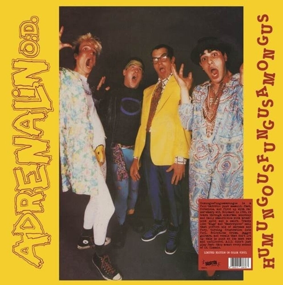 the album cover for Adrenalin OD - Humungousfungusamongus [Colored Vinyl]