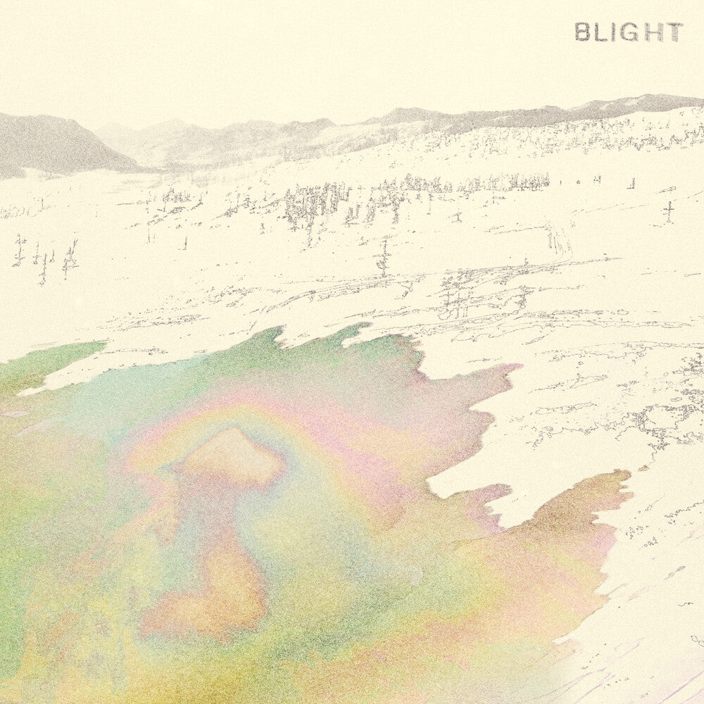 the album cover for Antlers - Blight