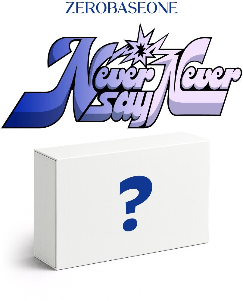 the album cover for Zerobaseone - Never Say Never [ICON ver.]