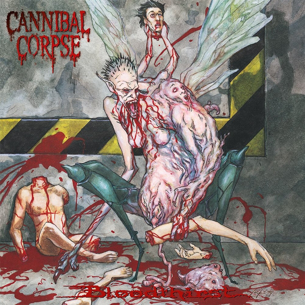 the album cover for Cannibal Corpse - Bloodthirst