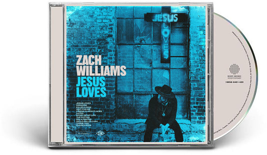 the album cover for Zach Williams - Jesus Loves