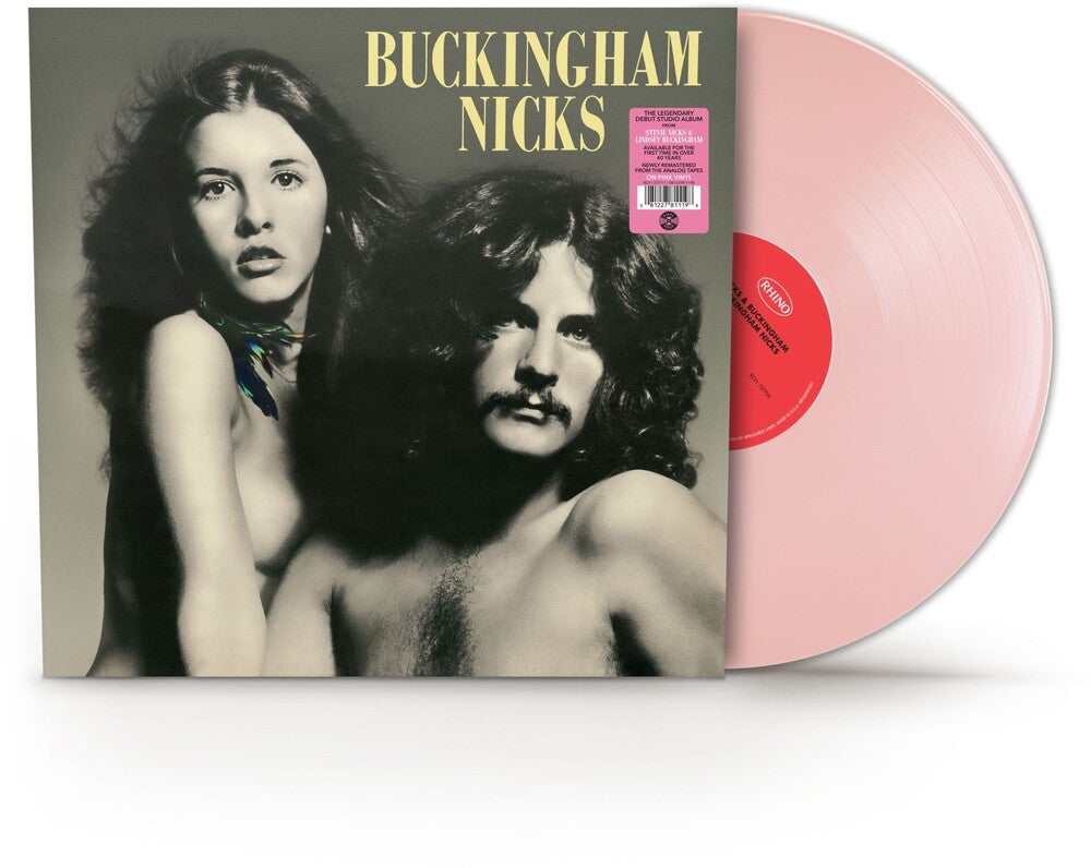 the album cover for Buckingham Nicks - Buckingham Nicks -  [Indie Exclusive Baby Pink Vinyl]