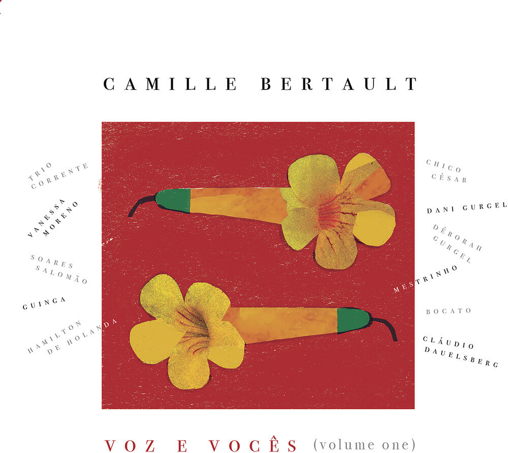 the album cover for Camille Bertault - Voz E Voces
