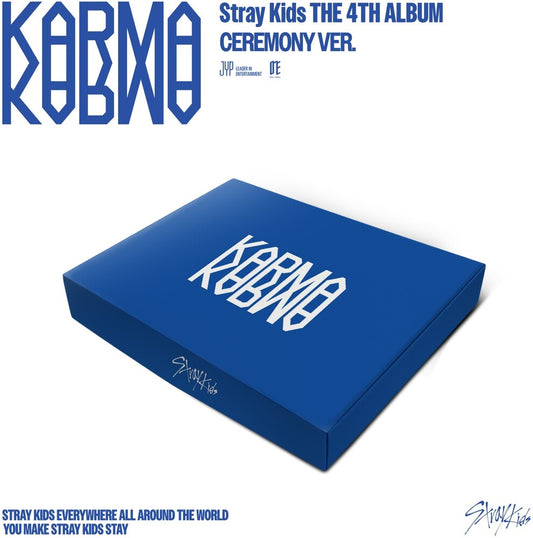 the album cover for Stray Kids - KARMA [CEREMONY VER.]