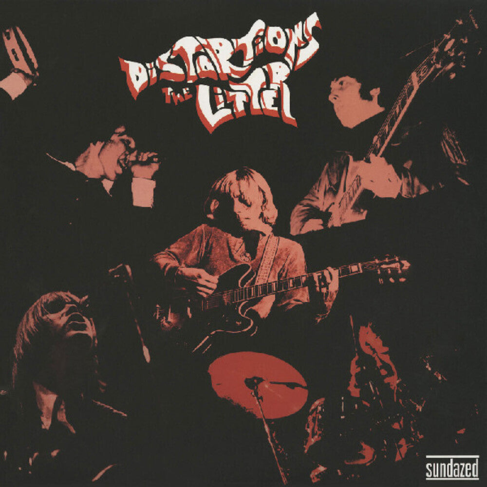 the album cover for Litter - Distortions [Colored Vinyl] (Ylw)