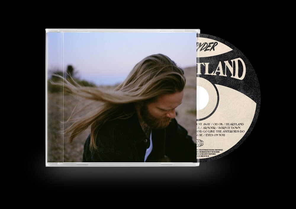 the album cover for Sam Ryder - Heartland