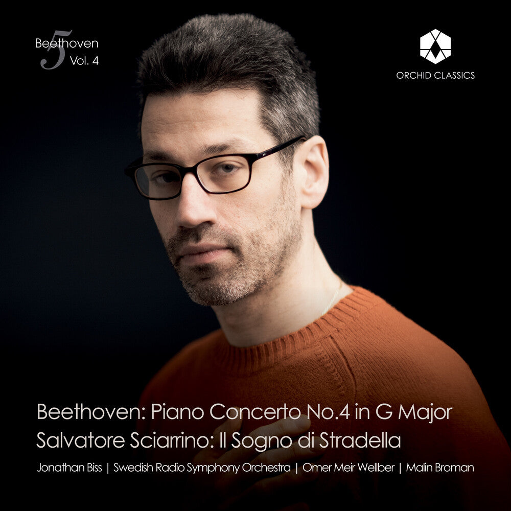 the album cover for Jonathan Biss - Beethoven/5 Vol. 4