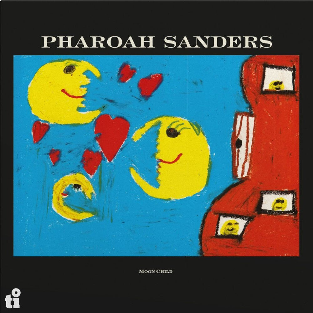 the album cover for Pharoah Sanders - Moon Child [Colored Vinyl] [Limited Edition] [180 Gram] (Red)