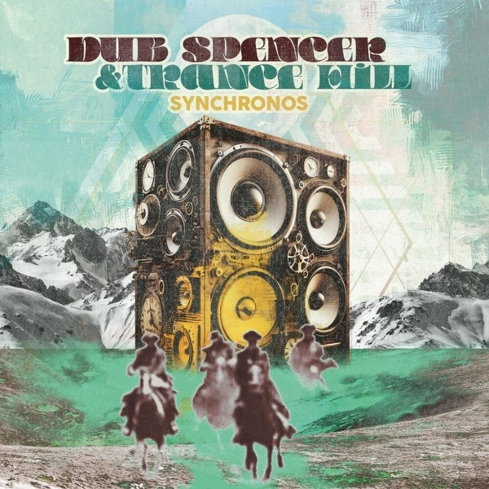 the album cover for Dub Spencer / Trance Hill - Synchronos