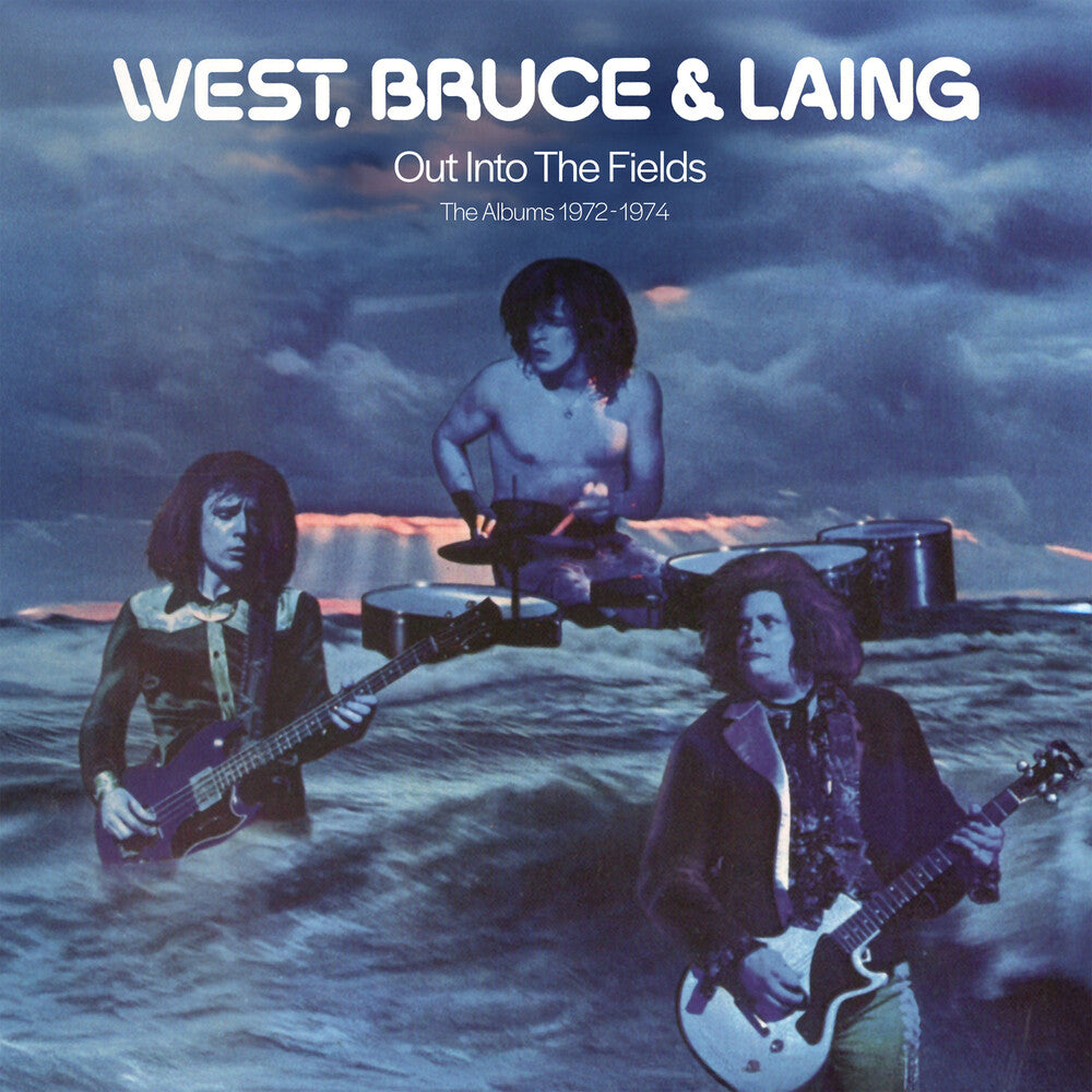 the album cover for West Bruce & Laing - Out In The Fields: The Albums 1972-1974 (Uk)