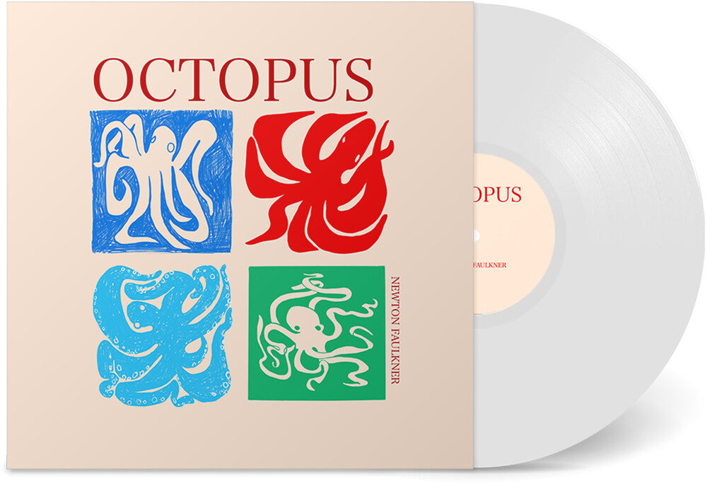the album cover for Newton Faulkner - OCTOPUS [White LP]