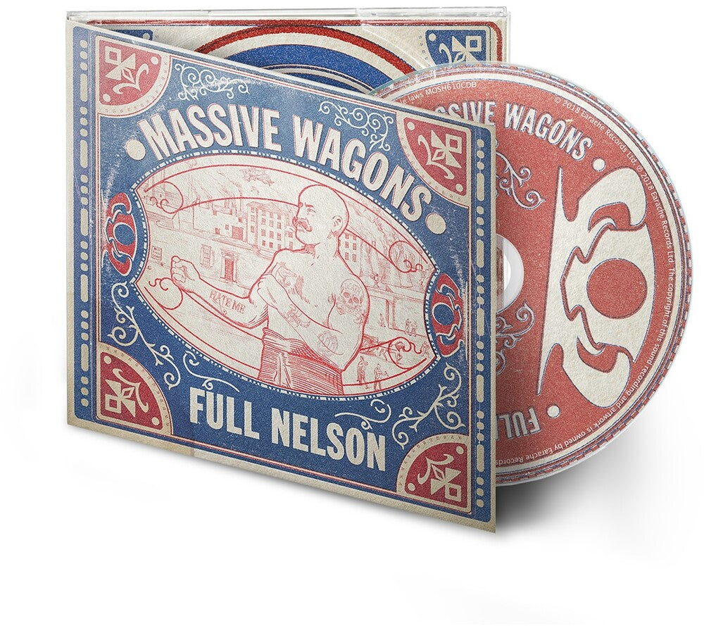 the album cover for Massive Wagons - Full Nelson [Digipak]
