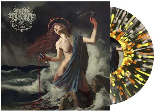 the album cover for Face Yourself - Fury (Blk) [Colored Vinyl] (Org) (Ylw)