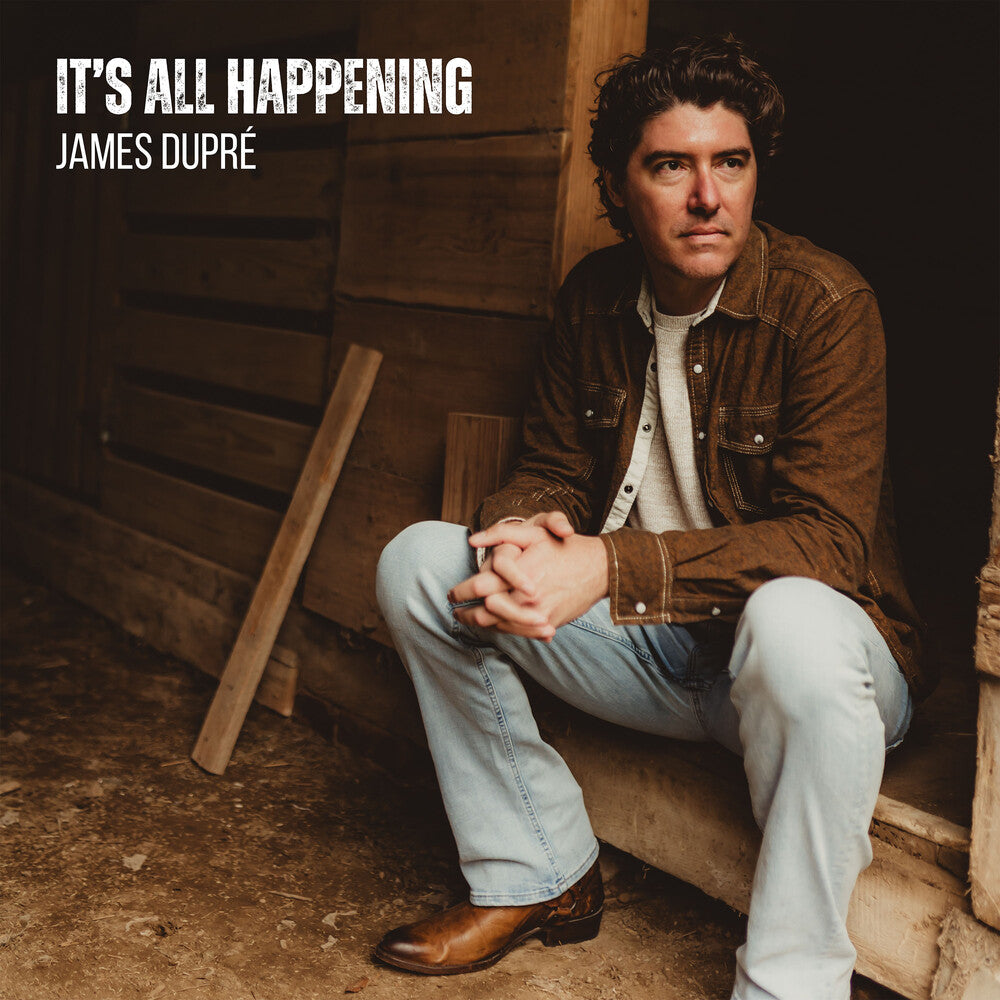 the album cover for Dupre, James - It's All Happening