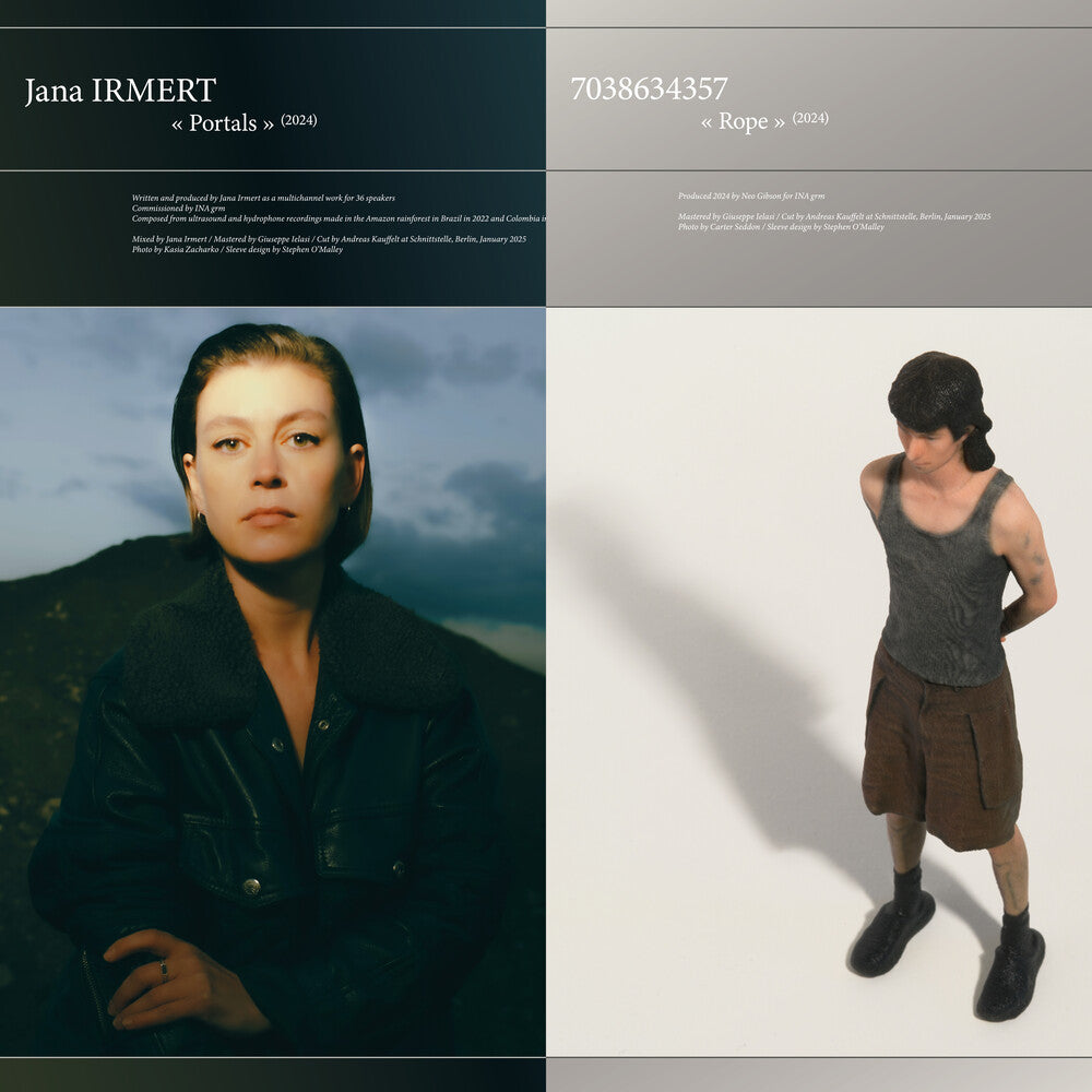 the album cover for Jana Irmert  / 7038634357 - Portals / Rope