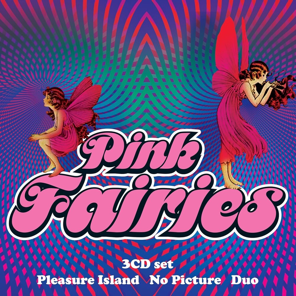 the album cover for Pink Fairies - Pleasure Island / No Picture / Duo (Uk)