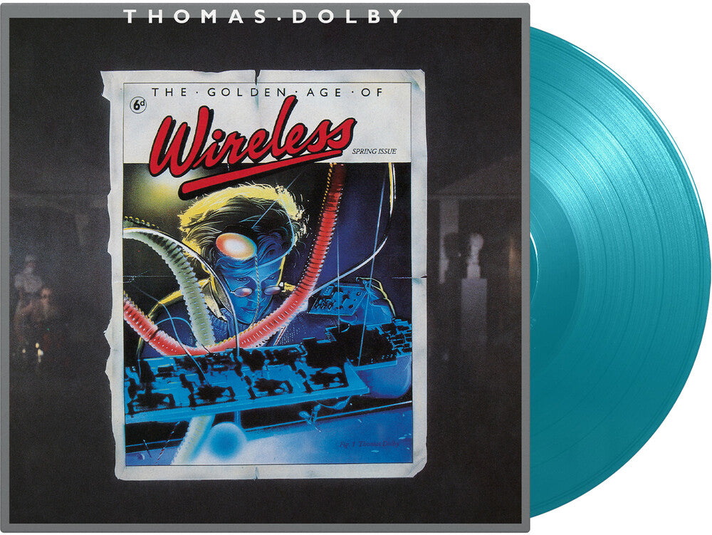 the album cover for Thomas Dolby - Golden Age Of Wireless [Colored Vinyl] [Limited Edition] [180 Gram] (Trq)