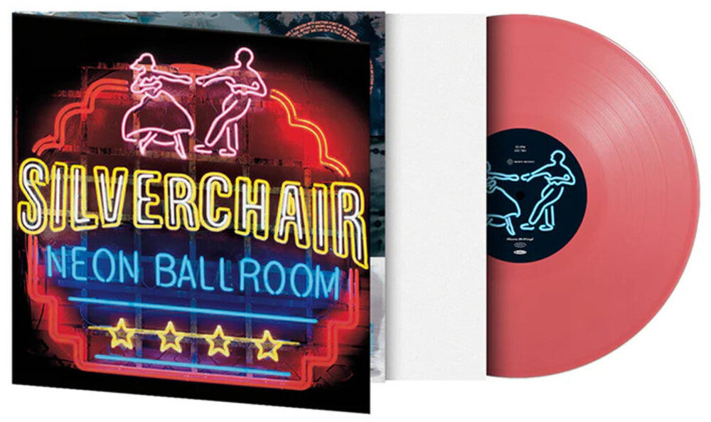 the album cover for Silverchair - Neon Ballroom - Limited Gatefold 180-Gram Pink Colored Vinyl