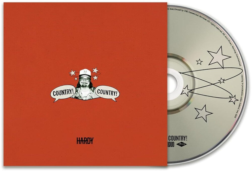 the album cover for Hardy - COUNTRY! COUNTRY!
