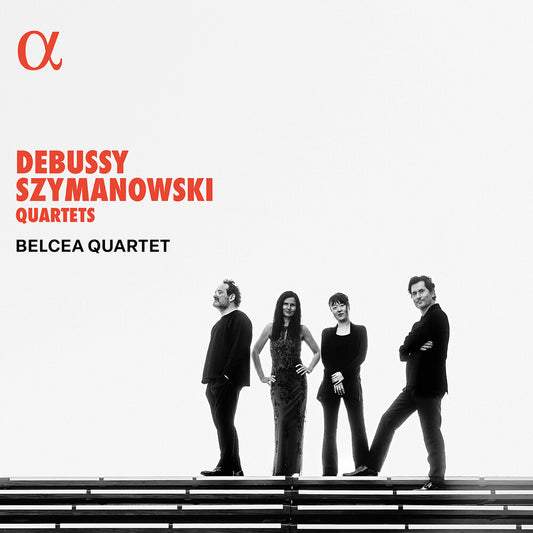 the album cover for Belcea Quartet - Debussy & Szymanowski: Qrts