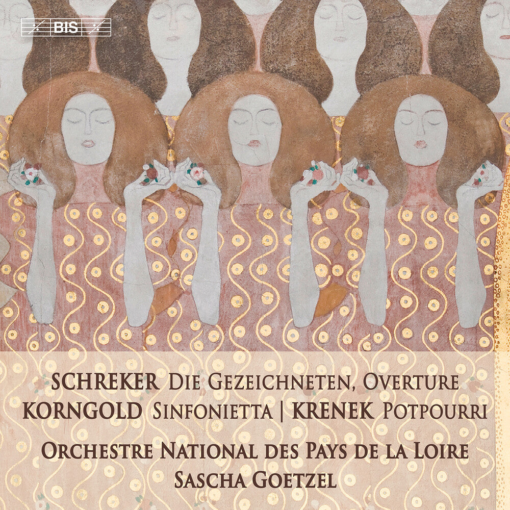 the album cover for Orchestre National Des Pays De La Loire - Schreker Korngold & Krenek