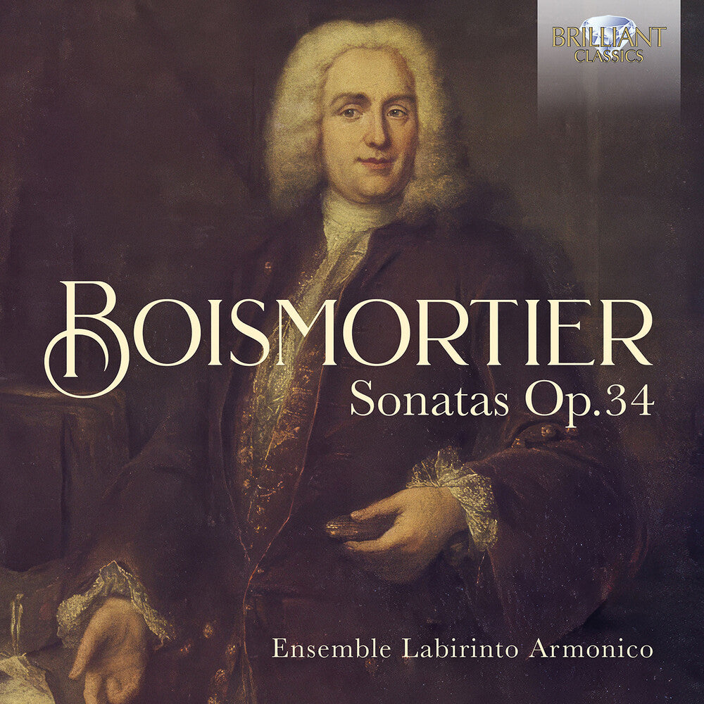 the album cover for Ensemble Labirinto Armonico - Boismortier: Sons Op. 34