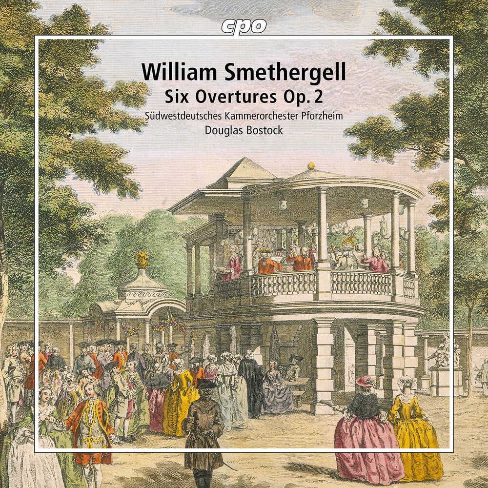 the album cover for Southwest German Chamber Orchestra - Six Overtures Op. 2