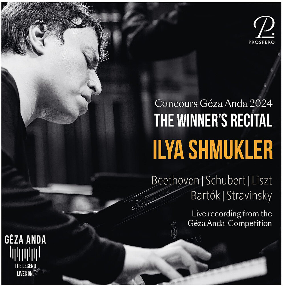 the album cover for Ilya Shmukler - Concours Geza Anda 2024 - The Winner's Recital: