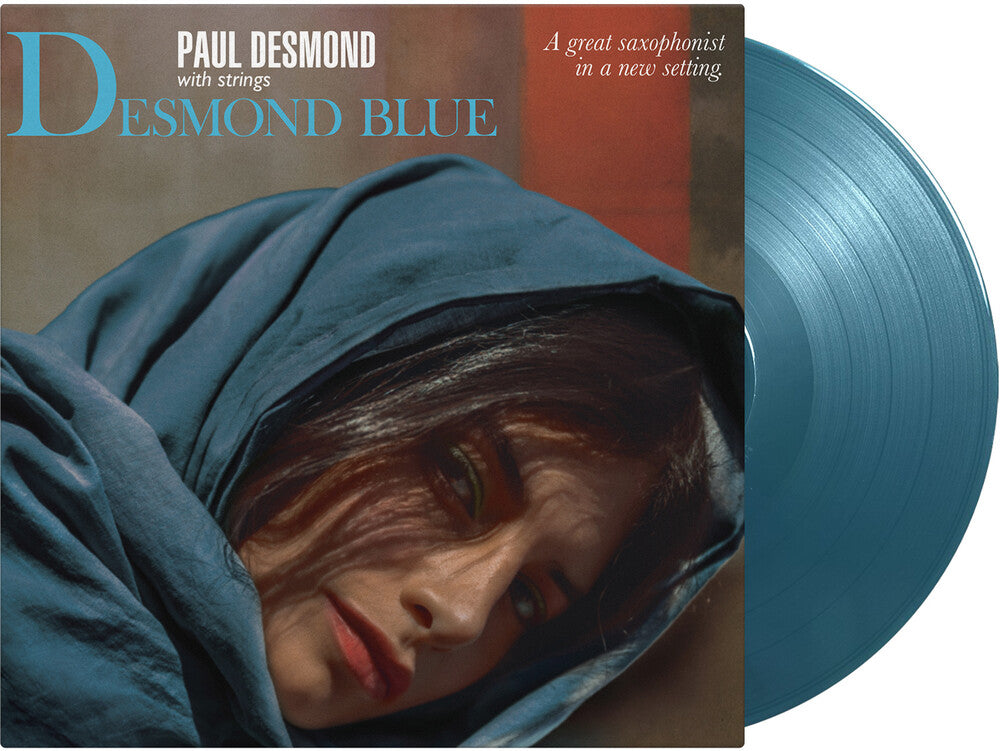 the album cover for Paul Desmond - Desmond Blue - Aquamarine Vinyl (Aqu) [Colored Vinyl] [Limited Edition]