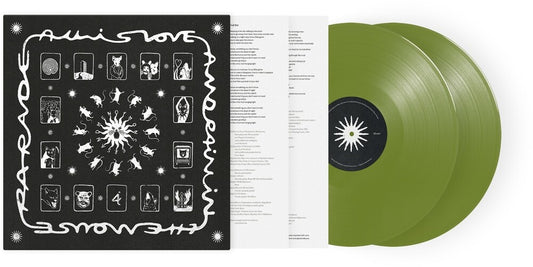 the album cover for Of Monsters & Men - All Is Love & Pain In The Mouse Parade [Indie Exclusive 2xLP Olive Vinyl]