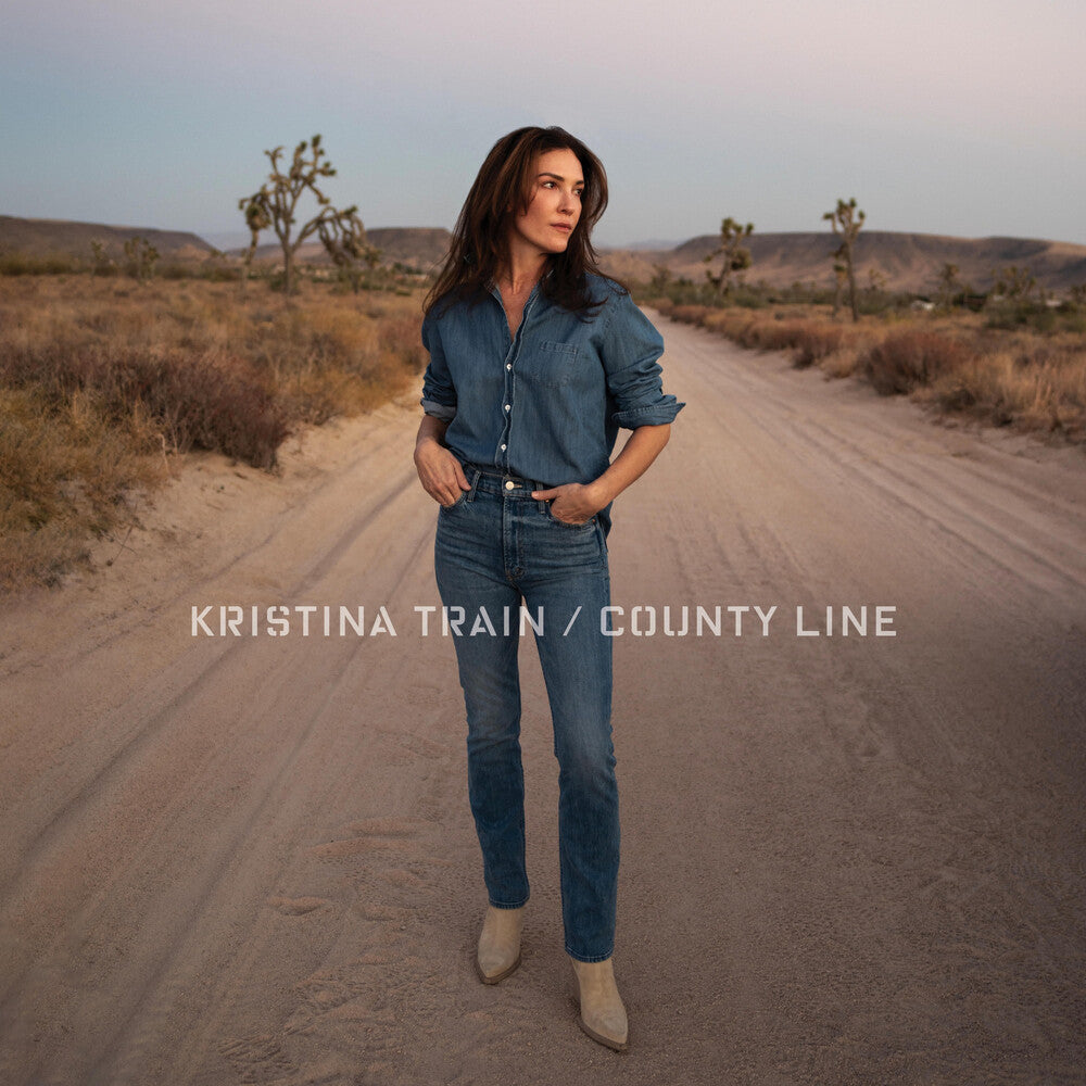 the album cover for Kristina Train - County Line