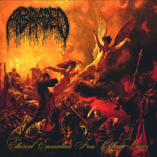 the album cover for Abraded - Ethereal Emanations From Chthonic Caries