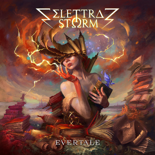 the album cover for Elettra Storm - Evertale [Colored Vinyl] [Limited Edition] (Red)