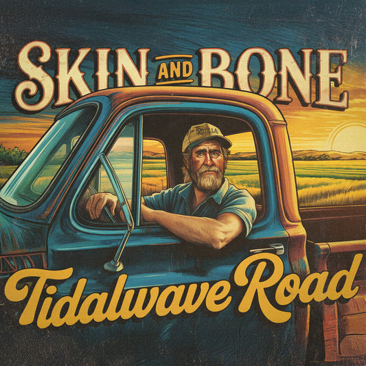 the album cover for Tidalwave Road - Skin And Bone
