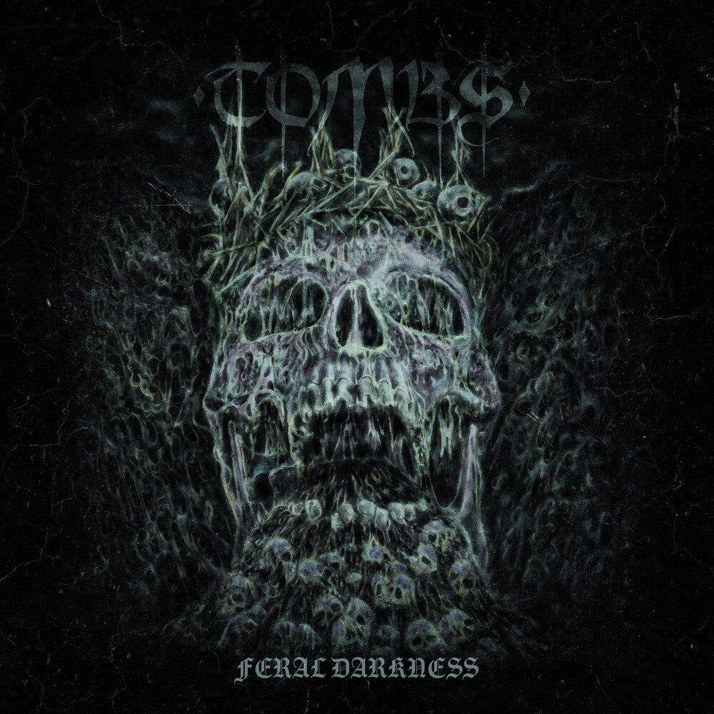 the album cover for Tombs - Feral Darkness [Colored Vinyl] (Purp)