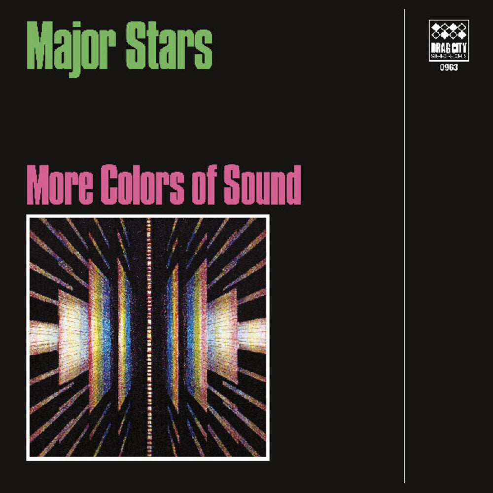 the album cover for Major Stars - More Colors Of Sound