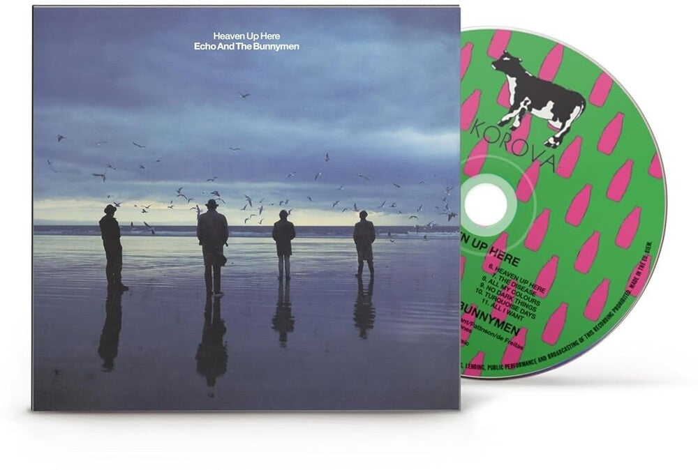 the album cover for Echo & The Bunnymen - Heaven Up Here (Spa)