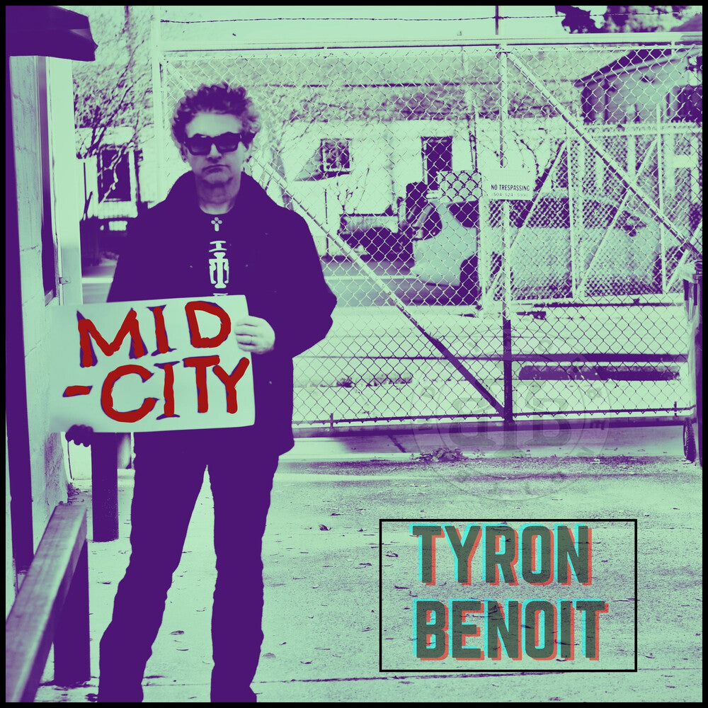 the album cover for Tyron Benoit - Mid City