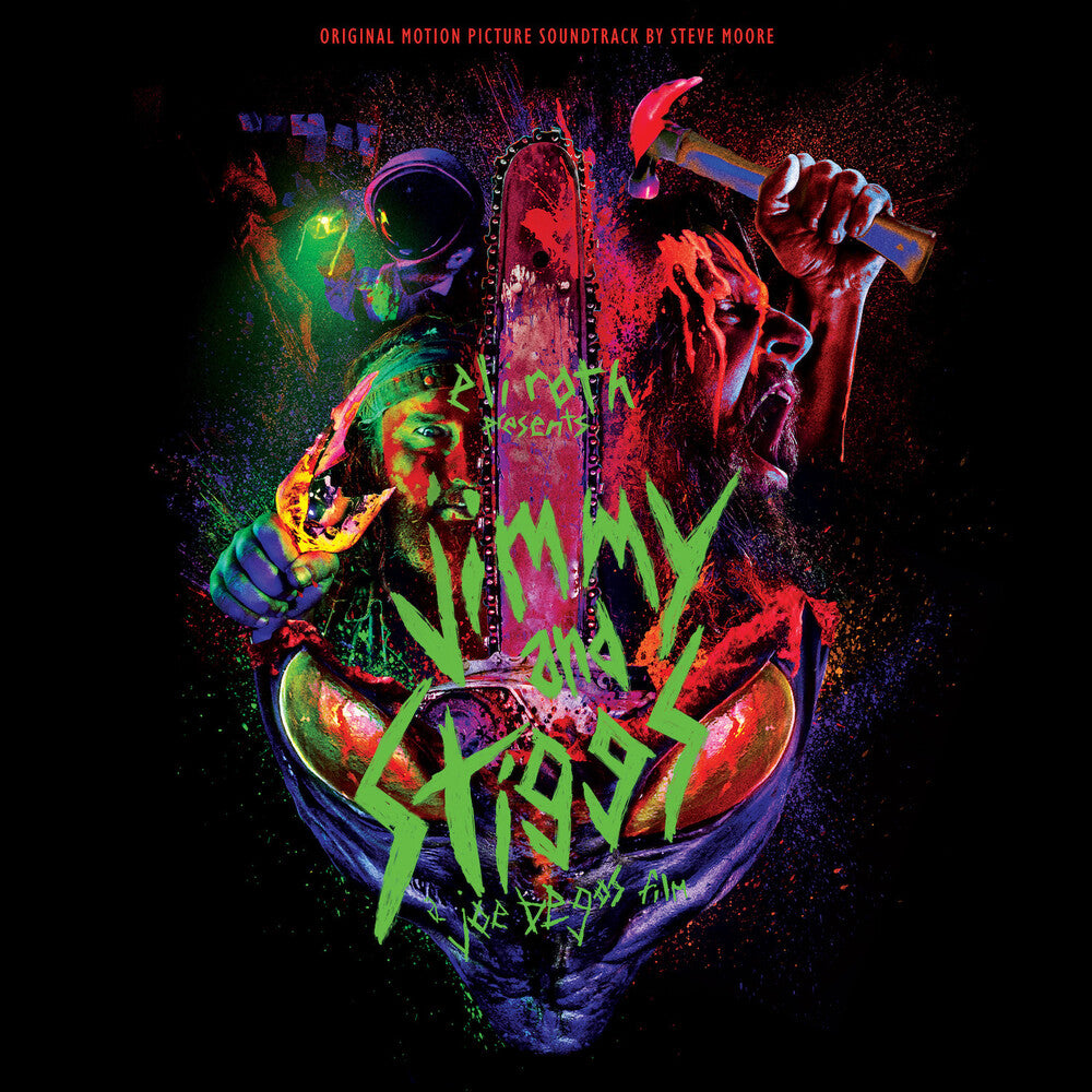 the album cover for Steve Moore - Jimmy & Stiggs