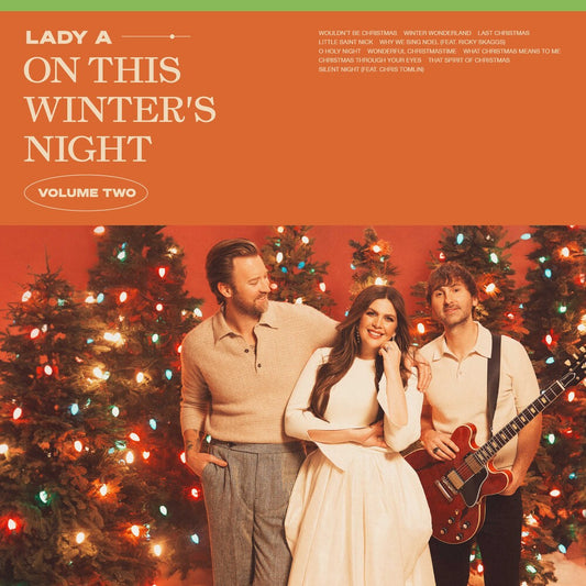 the album cover for Lady A - On This Winter's Night: Volume 2