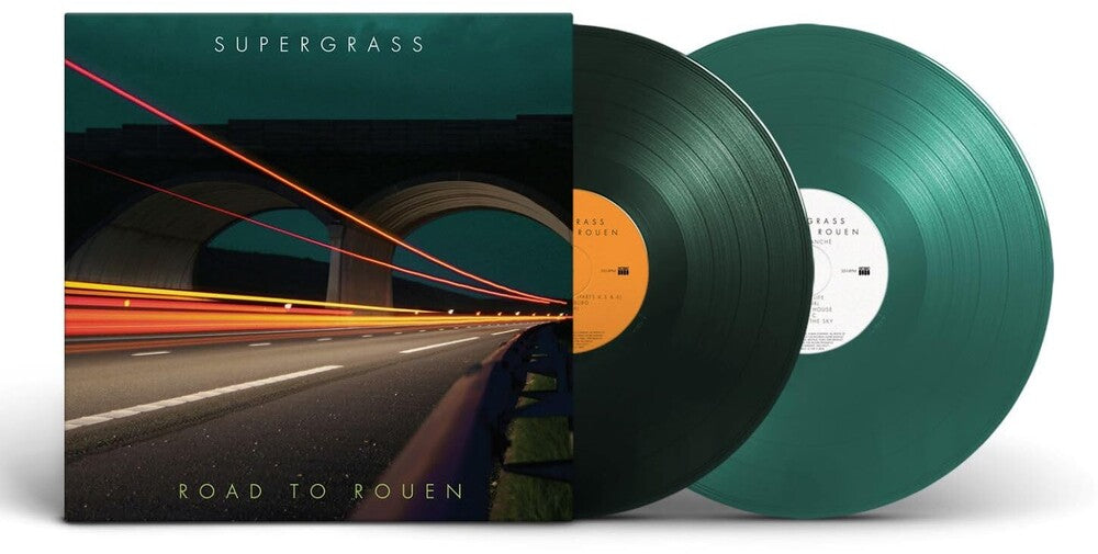the album cover for Supergrass - Road To Rouen
