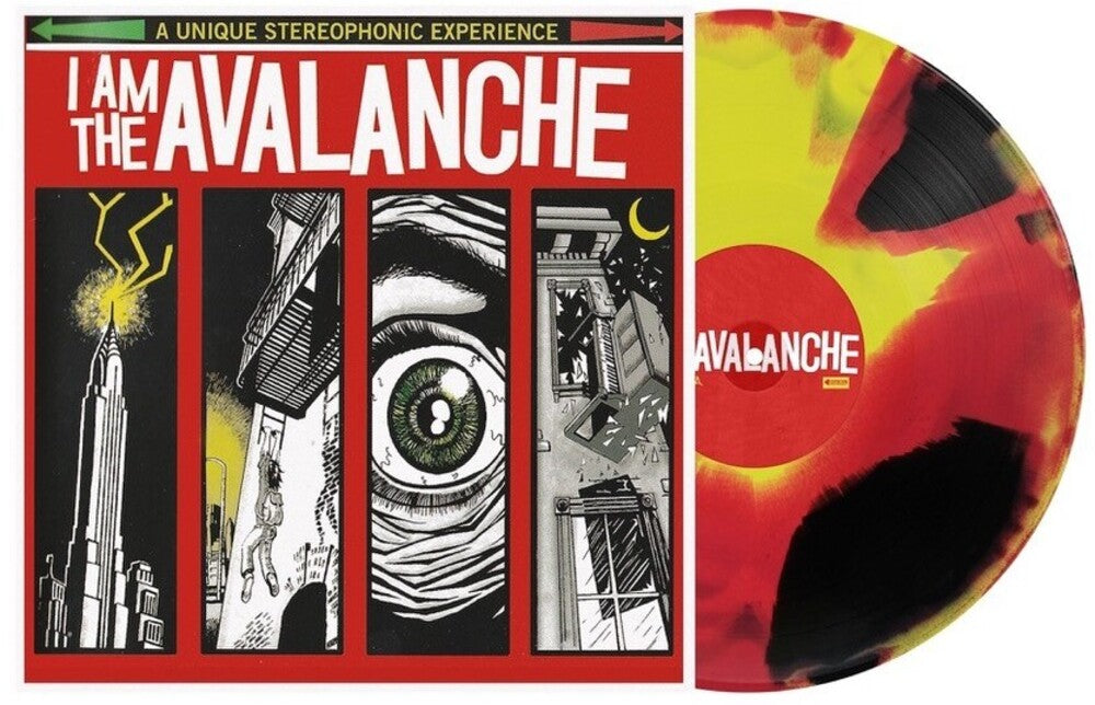 the album cover for I Am The Avalanche - I Am The Avalanche (Blk) [Colored Vinyl] (Red) (Ylw)