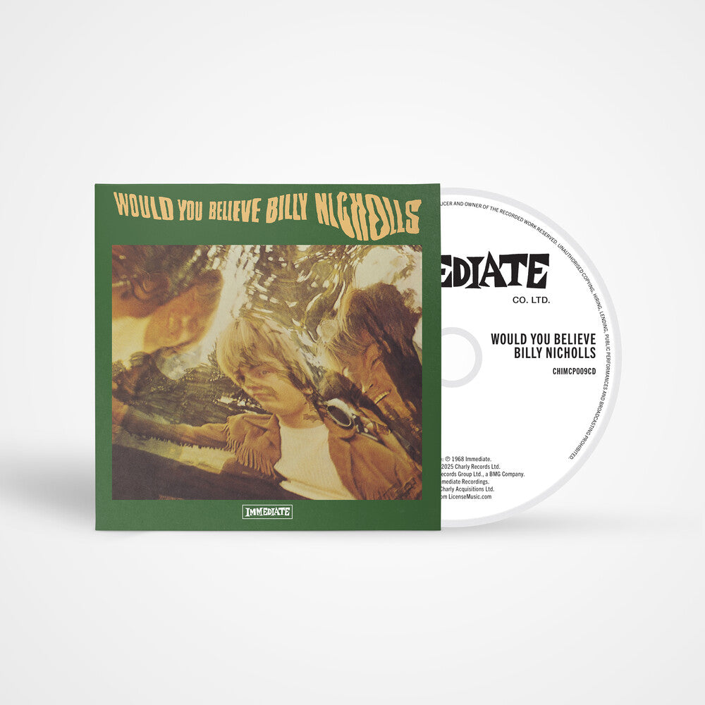 the album cover for Billy Nicholls - Would You Believe (Aniv) [Remastered] [Reissue]