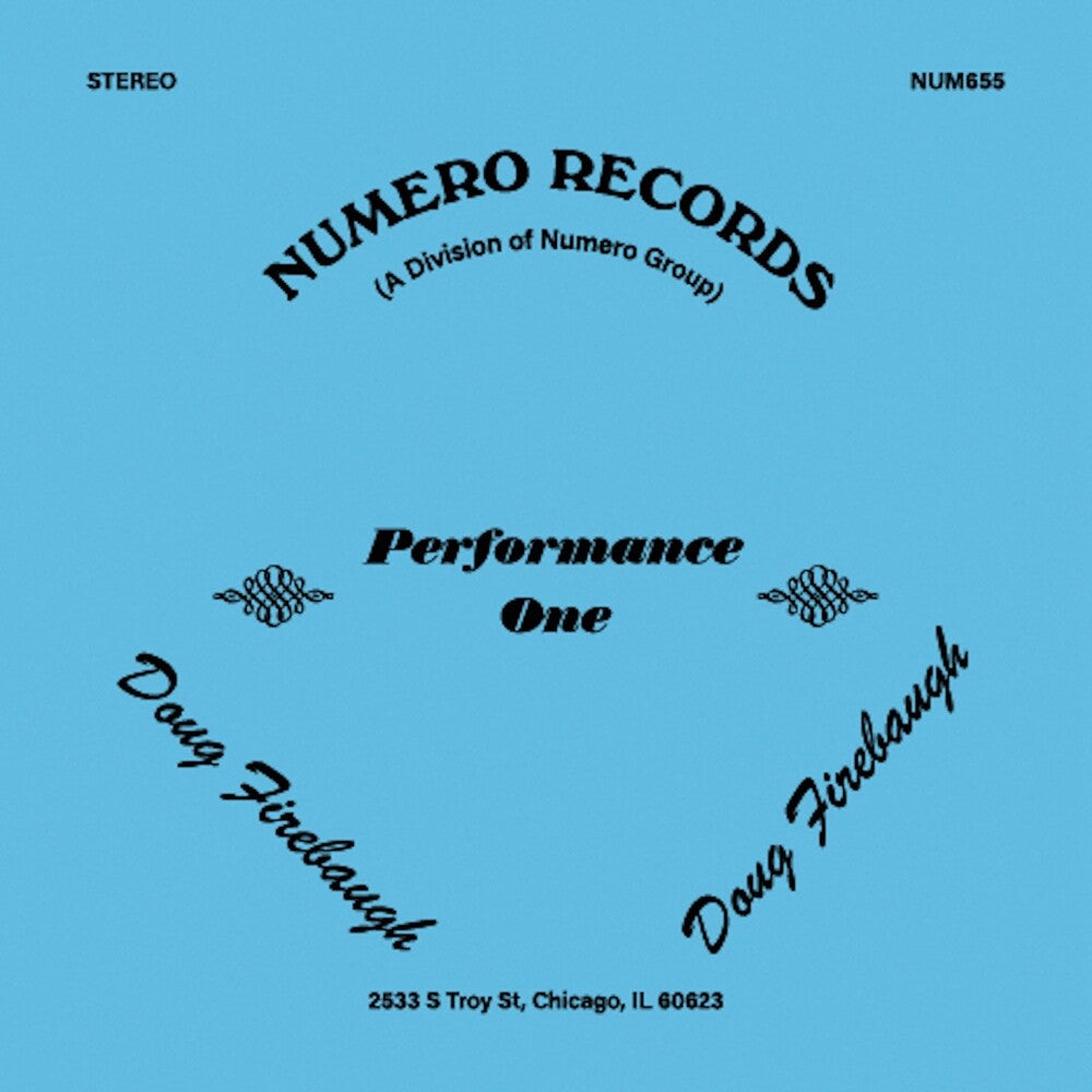 the album cover for Doug Firebaugh - Performance One