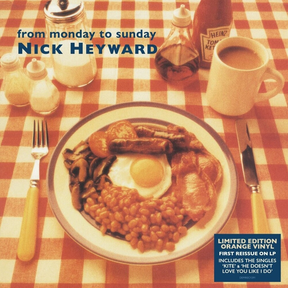 the album cover for Nick Heyward - From Monday To Sunday [Colored Vinyl] (Org) (Uk)