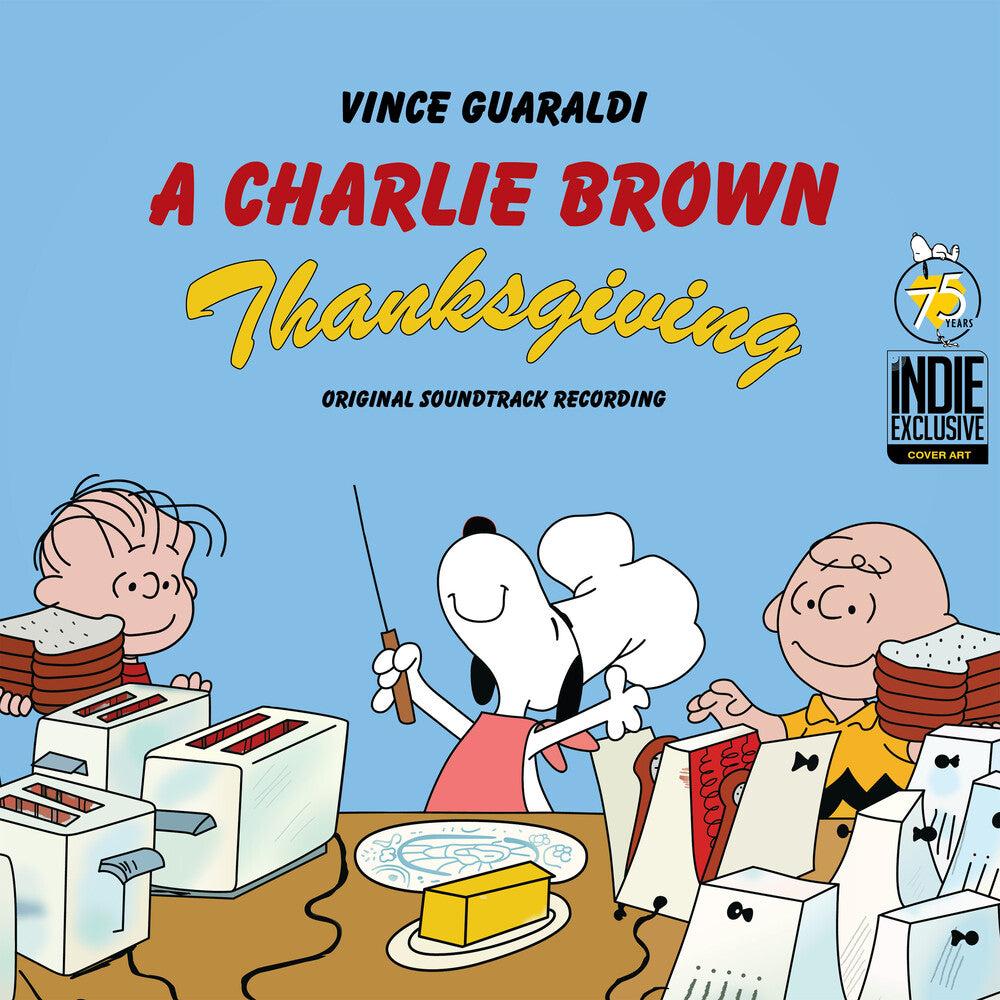 the album cover for Vince Guaraldi - A Charlie Brown Thanksgiving [CD w/Exclusive Album Art]