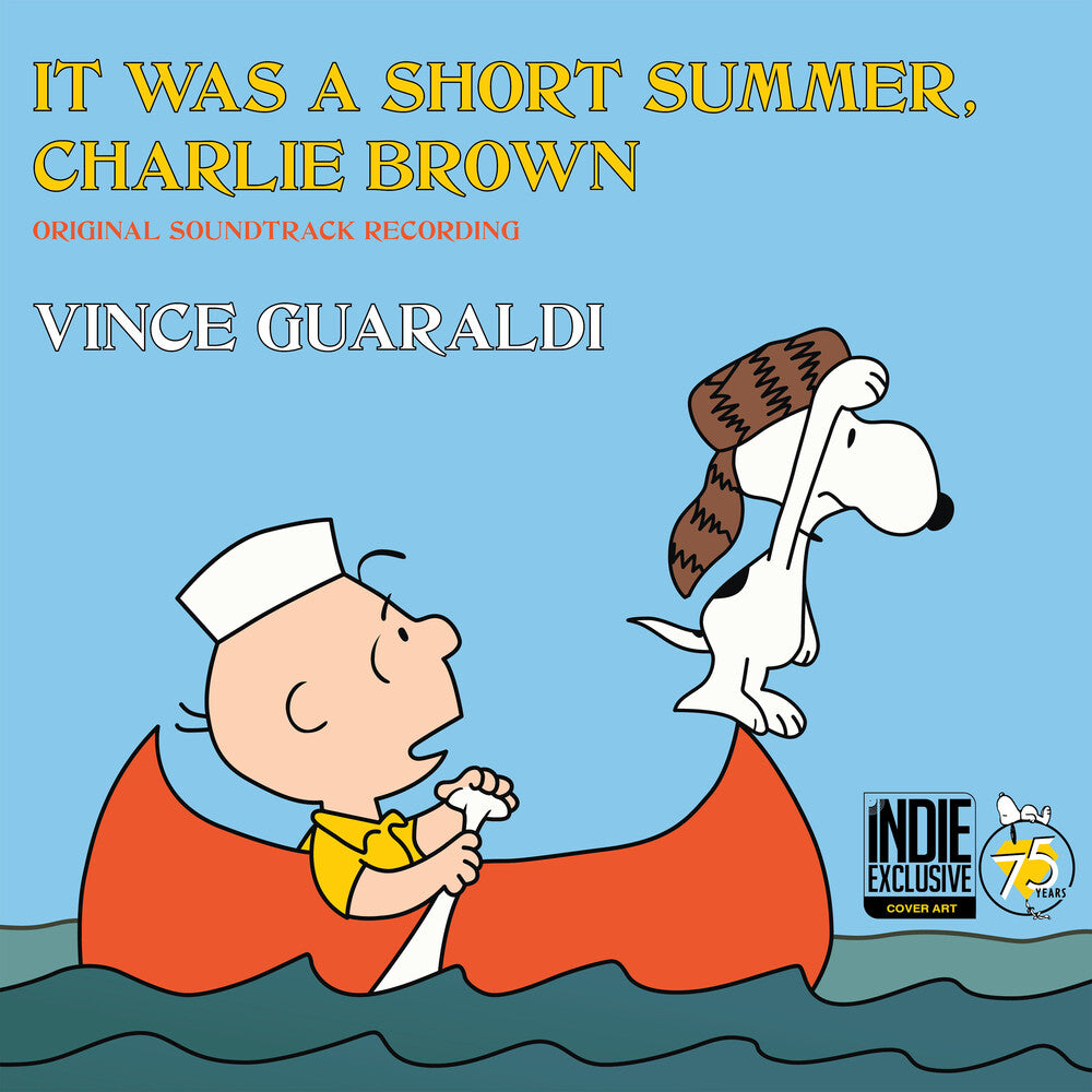 the album cover for Vince Guaraldi - It Was A Short Summer, Charlie Brown -  [CD w/Exclusive Album Art]