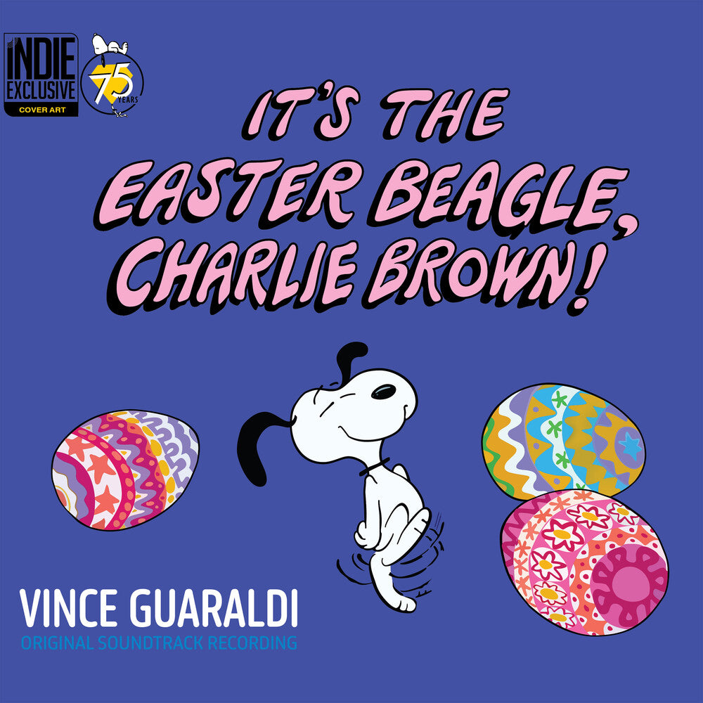 the album cover for Vince Guaraldi - It's The Easter Beagle, Charlie Brown -  [CD w/Exclusive Album Art]